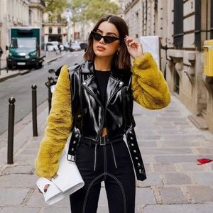 COPY - Camila Coelho Florencia Moto Jacket